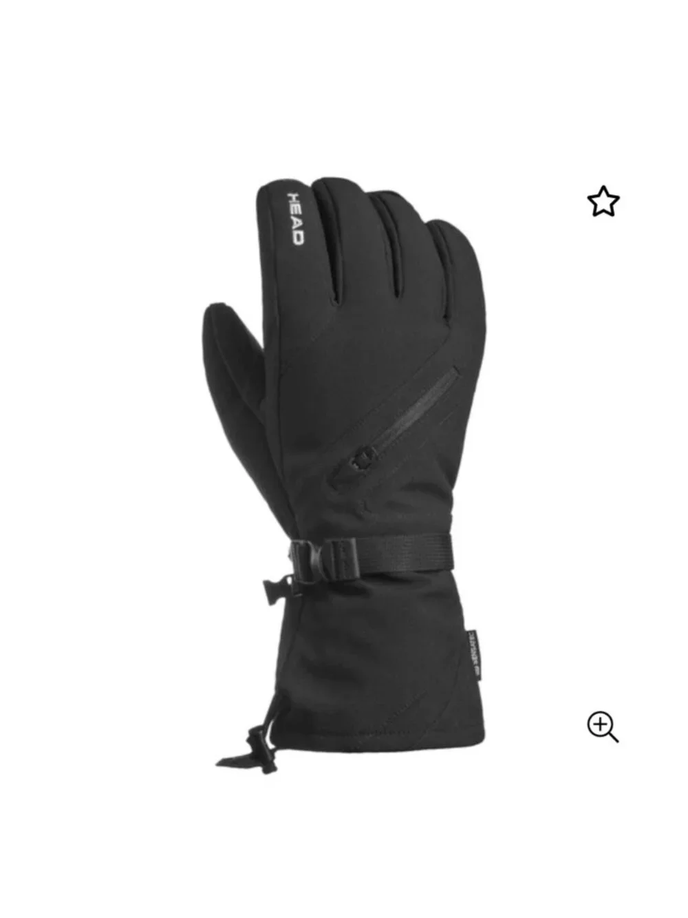 HEAD - Unisex Snow Gloves Adult XXS Waterproof, breathable, and windproof panel